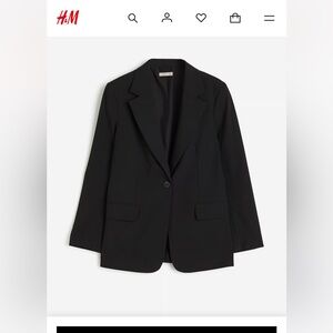 H&M SINGLE-BREASTED JACKET